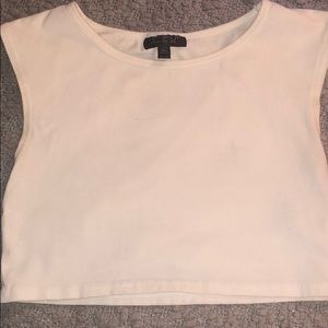 Topshop Tops - White crop top # A73 Topshop Tops - White crop top # A73